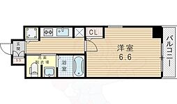 アドバンス新大阪6ビオラ 1Kの間取図画像