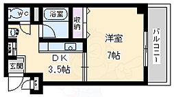 第13関根マンション 1DKの間取図画像
