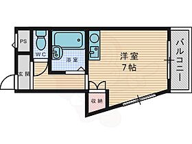 第3ハートビル 202 ｜ 大阪府枚方市長尾家具町４丁目1番3号（賃貸マンション1R・2階・20.96㎡） その2