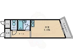 第3ハートビル 103 ｜ 大阪府枚方市長尾家具町４丁目1番3号（賃貸マンション1R・1階・20.00㎡） その2