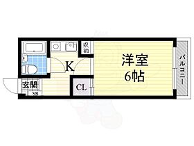 大阪府枚方市尊延寺５丁目1番15号（賃貸アパート1K・1階・18.00㎡） その2