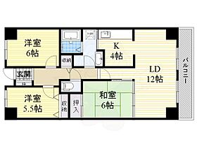 PHOENIX COURT 交野2  ｜ 大阪府交野市天野が原町１丁目2番（賃貸マンション3LDK・1階・72.73㎡） その2