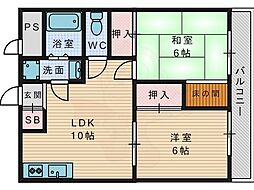 JR片町線(学研都市線) 津田駅 徒歩16分 4階/-