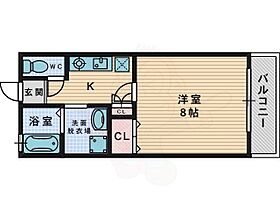 大阪府枚方市長尾峠町（賃貸アパート1K・2階・26.70㎡） その2