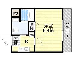 ダブルツリー7番館 4階/-