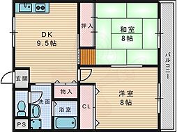 富尾マンション私部 4階/403