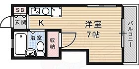 ジュエル武庫之荘  ｜ 兵庫県尼崎市南武庫之荘２丁目（賃貸マンション1R・4階・21.00㎡） その2