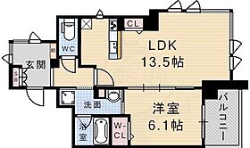 Amistad （アミスター）  ｜ 兵庫県尼崎市南武庫之荘３丁目（賃貸マンション1LDK・1階・51.21㎡） その2