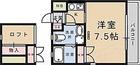 OJフィールド  ｜ 兵庫県尼崎市武庫之荘２丁目23番16号（賃貸マンション1K・6階・22.44㎡） その2