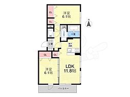 La Maison 塚口 2階/-