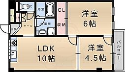 アルファ武庫之荘7 2階/-