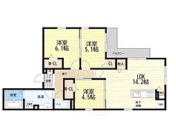 クラシスト南塚口 1階/-