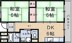 第2ハイツ武庫庄 2階/-