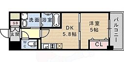 間取図画像 1K