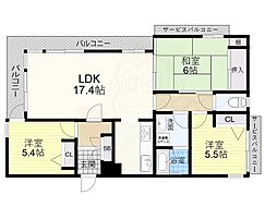 ベルフルール耕土 3階