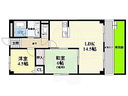 西興第三マンション 1階/-