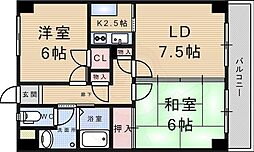 ベルテック武庫川 6階/-