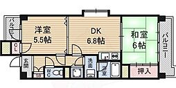 パークヒルズ津田 2DKの間取図画像