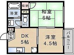 シライハイツ 2階/202