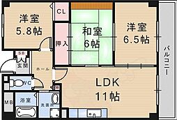 ペペール武庫之荘 3階