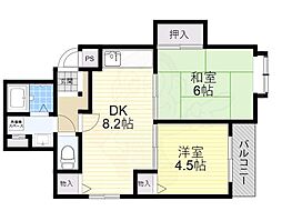 エスポワール武庫之荘2 2階/-