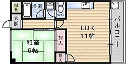 ローレ武庫之荘 3階
