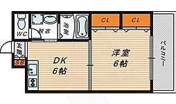 ディーハウス 2階