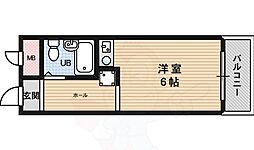Topiary.淀 ワンルームの間取図画像