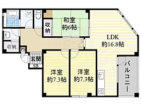 大阪府大阪市西淀川区花川２丁目4番43号（賃貸マンション3LDK・1階・92.29㎡） その2