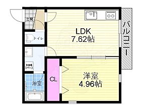 カサーディア加島2 301 ｜ 大阪府大阪市淀川区加島３丁目4番29号（賃貸アパート1LDK・3階・31.05㎡） その2