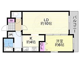 パレスフォー塚本2 303 ｜ 大阪府大阪市淀川区塚本６丁目10番1号（賃貸マンション1LDK・3階・46.50㎡） その2