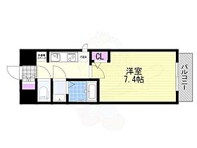 大阪WESTレジデンス2 706 ｜ 大阪府大阪市淀川区田川３丁目6番26号（賃貸マンション1K・7階・24.24㎡） その2