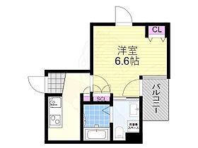 大阪府大阪市西淀川区柏里３丁目（賃貸マンション1K・4階・23.50㎡） その2