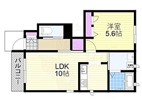 大阪府大阪市西淀川区御幣島４丁目13番19号（賃貸アパート1LDK・1階・40.40㎡） その2