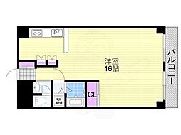 花川アーバンライフ ワンルームの間取図画像