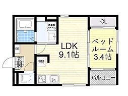 ハーモニーテラス福町 3階/-