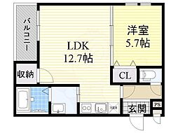 フジパレスK1番館 1階