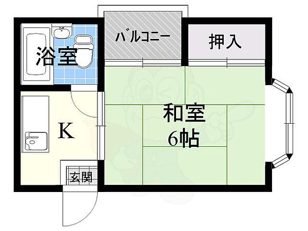 パークサイド光 B11｜大阪府大阪市平野区加美西１丁目(賃貸マンション1K・1階・17.00㎡)の写真 その2