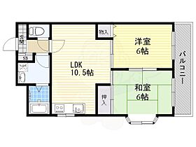 ミタカホーム8番  ｜ 大阪府大阪市平野区瓜破２丁目1番65号（賃貸マンション2LDK・7階・48.60㎡） その2