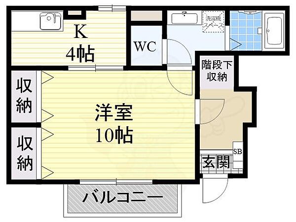 セレーノエテルノ ｜大阪府大阪市平野区長吉長原４丁目(賃貸アパート1K・1階・40.00㎡)の写真 その2