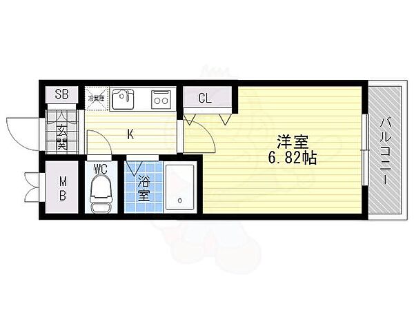 エスペランサ政所 ｜大阪府大阪市平野区平野本町５丁目(賃貸マンション1K・4階・21.00㎡)の写真 その2