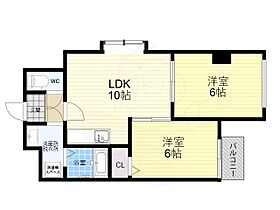 ガーデンハウスギャランティ  ｜ 大阪府大阪市平野区喜連西４丁目6番69号（賃貸マンション2LDK・4階・50.00㎡） その2