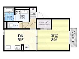 コーポラス鞍作 2階/-