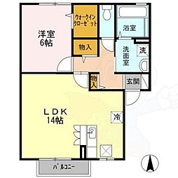 コンフォート杭全 1階/-