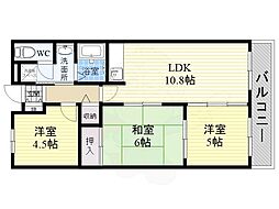 グレース・鈴鹿 3LDKの間取図画像