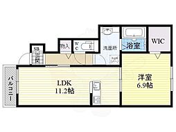 サンハイツ喜連Ａ棟 1階/-