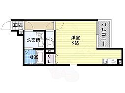 premiere2 ワンルームの間取図画像