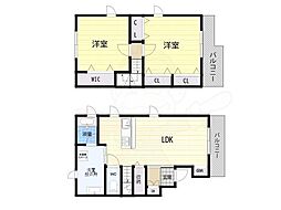 Casa feliz平野東 2階/-