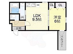 フジパレス今川1番館 3階/-