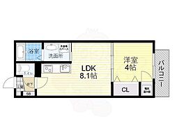FaseciaBLAST 1LDKの間取図画像
